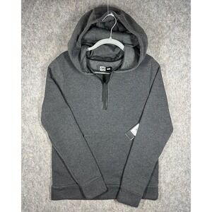 LEG3ND Hoodie Mens Small Charcoal Heather 1/4 Zip Athletic Sweatshirt NWT